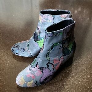 Rag & Bone Floral Patterned Ankle Boots